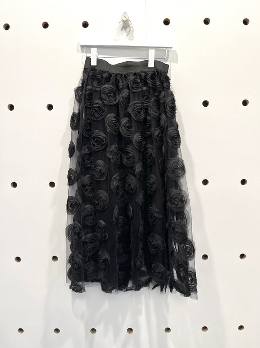 3D rose skirt