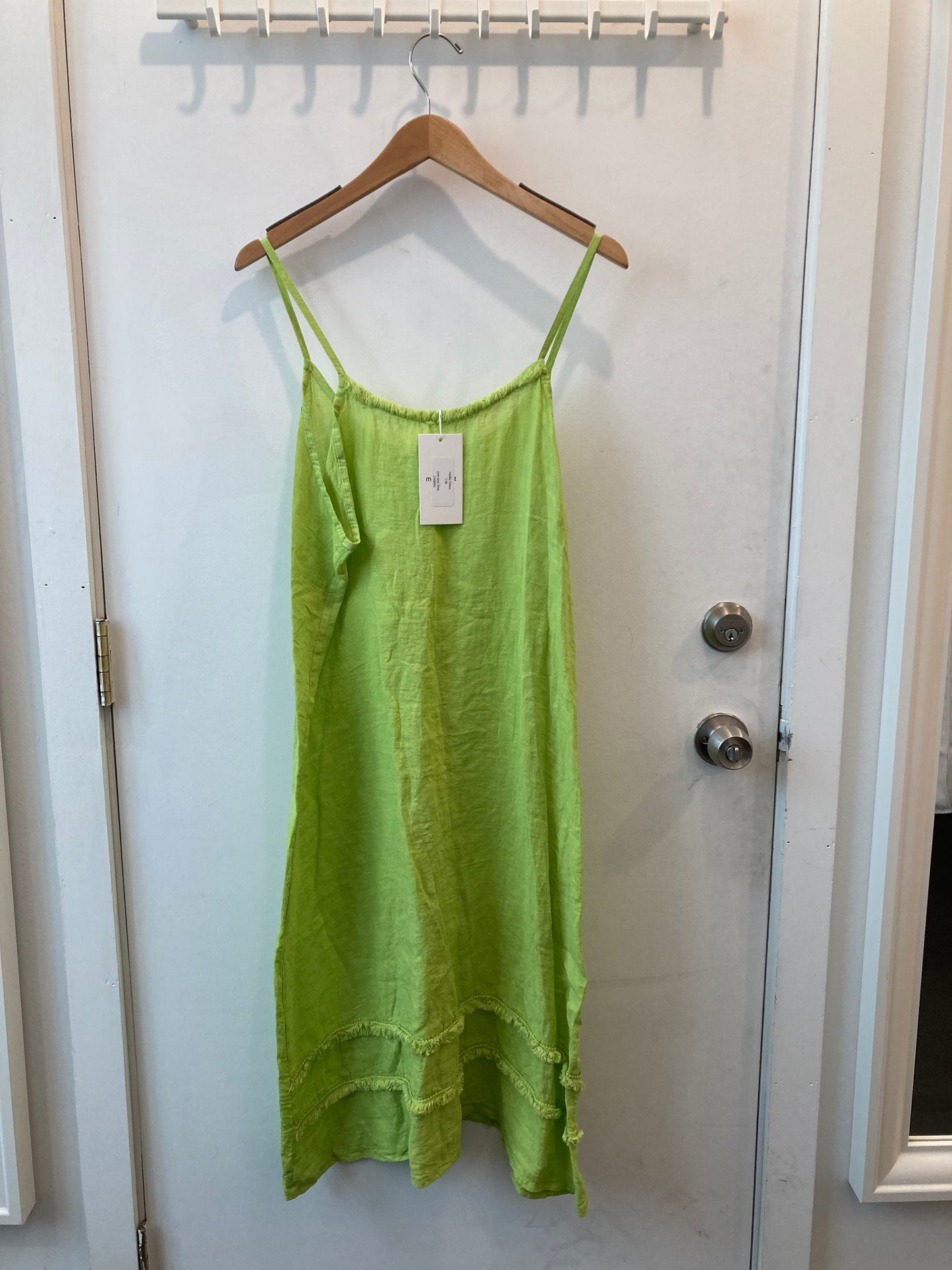 Hallie Linen Slip Dress