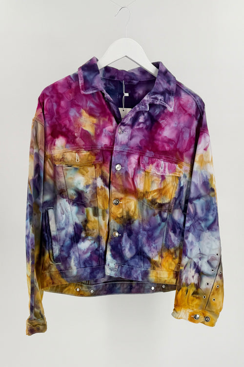 Tie-Dye denim jacket