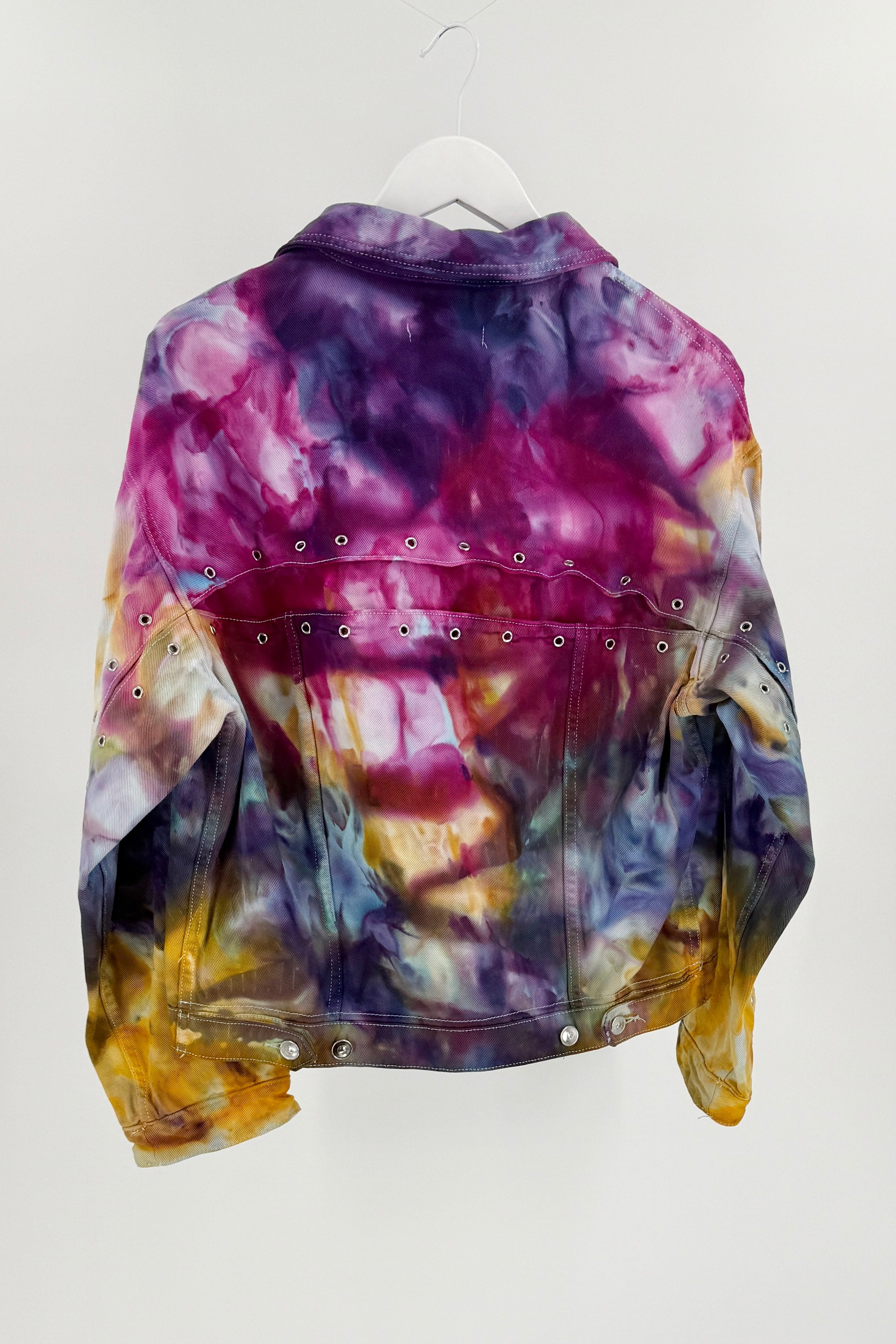 Tie-Dye Denim Jacket