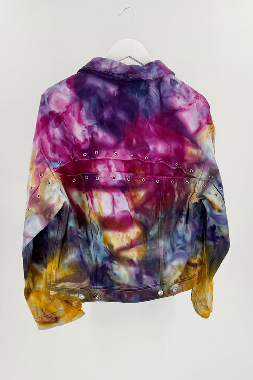 Tie-Dye Denim Jacket